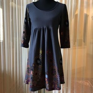 Gray knit tunic/dress